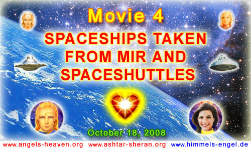  SPACESHIPS TAKEN FROM MIR AND SPACESHUTTLES 